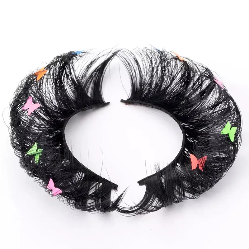 2022 Russian Volume Faux Mink Strip Lashes farvede øjenvipper