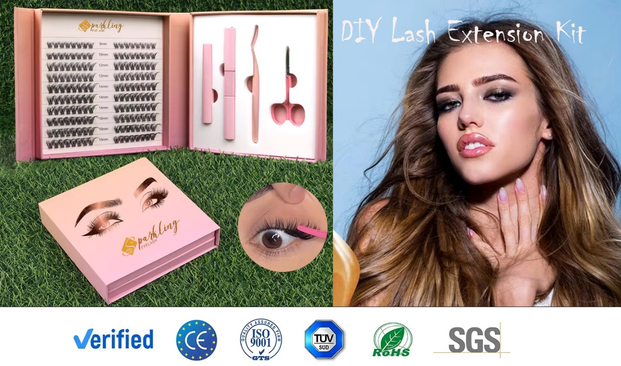 Få det perfekte look med DIY Lash Cluster Kit til fabrikspris