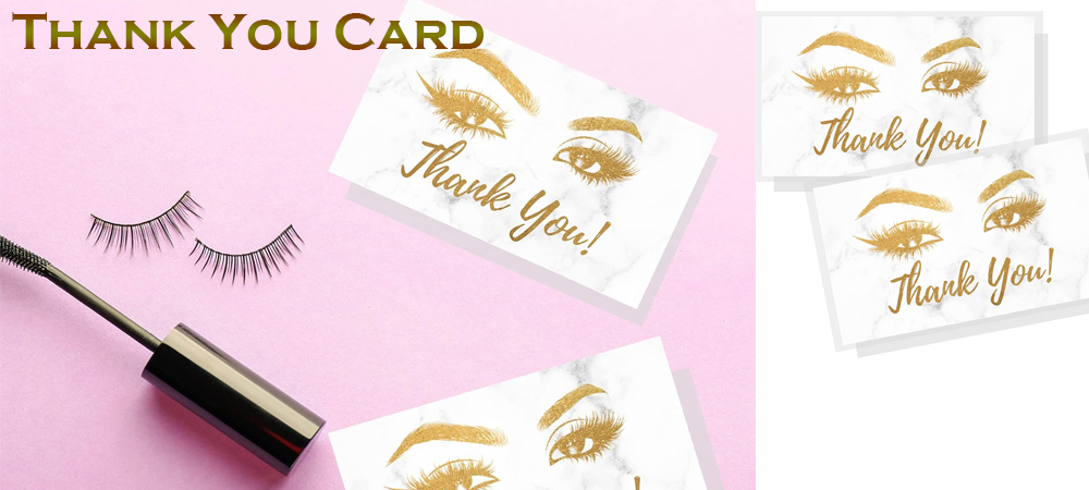 Vigtigheden af ​​takkekort i Lash Aftercare Extension