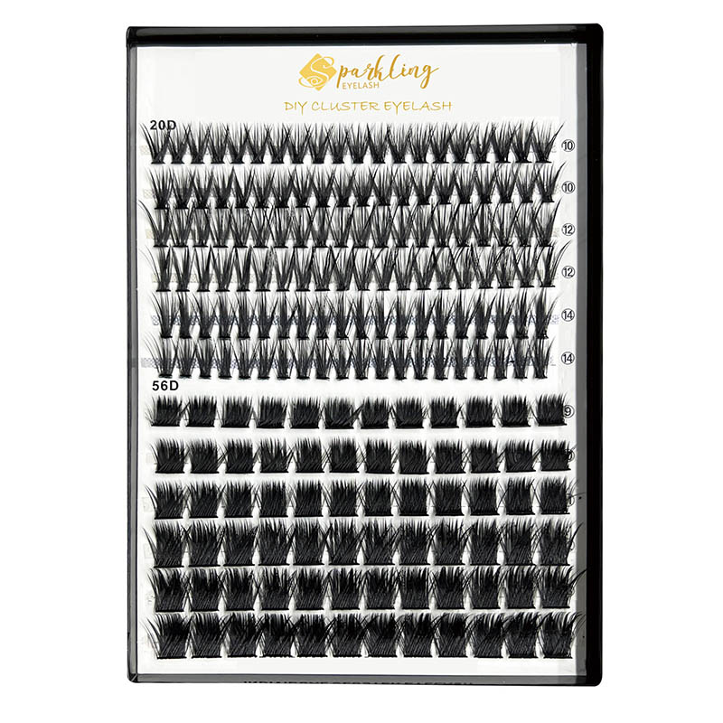 20D 56D DIY Eyelash Extension Kit med Lash Bond og Remover