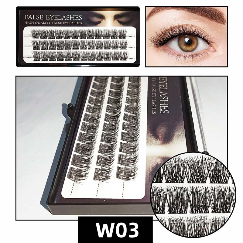 DIY Individuelle Fluffy Lash Clusters