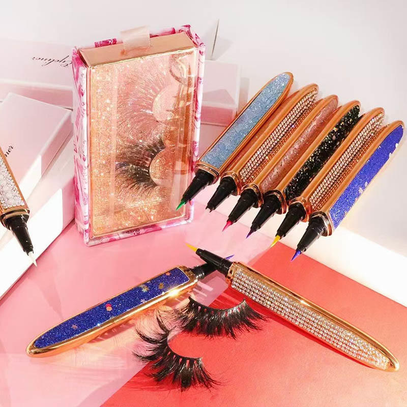 Magic Selvklæbende Eyelash Glue Pen No Blooming Hurtigtørrende