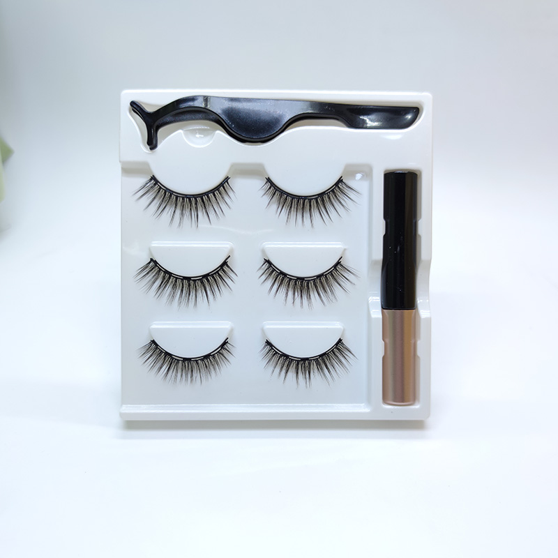 Magnetiske vipper med vandtæt magnetisk eyeliner